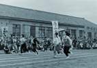 東京経済大学村山校舎グラウンドで開催された村山町民運動会。30の自治会が参加し、自治会対抗競技6種目を含む24種目が行われた。