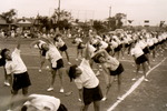 1964年10月に行われた清瀬市立小学校の運動会の様子です。